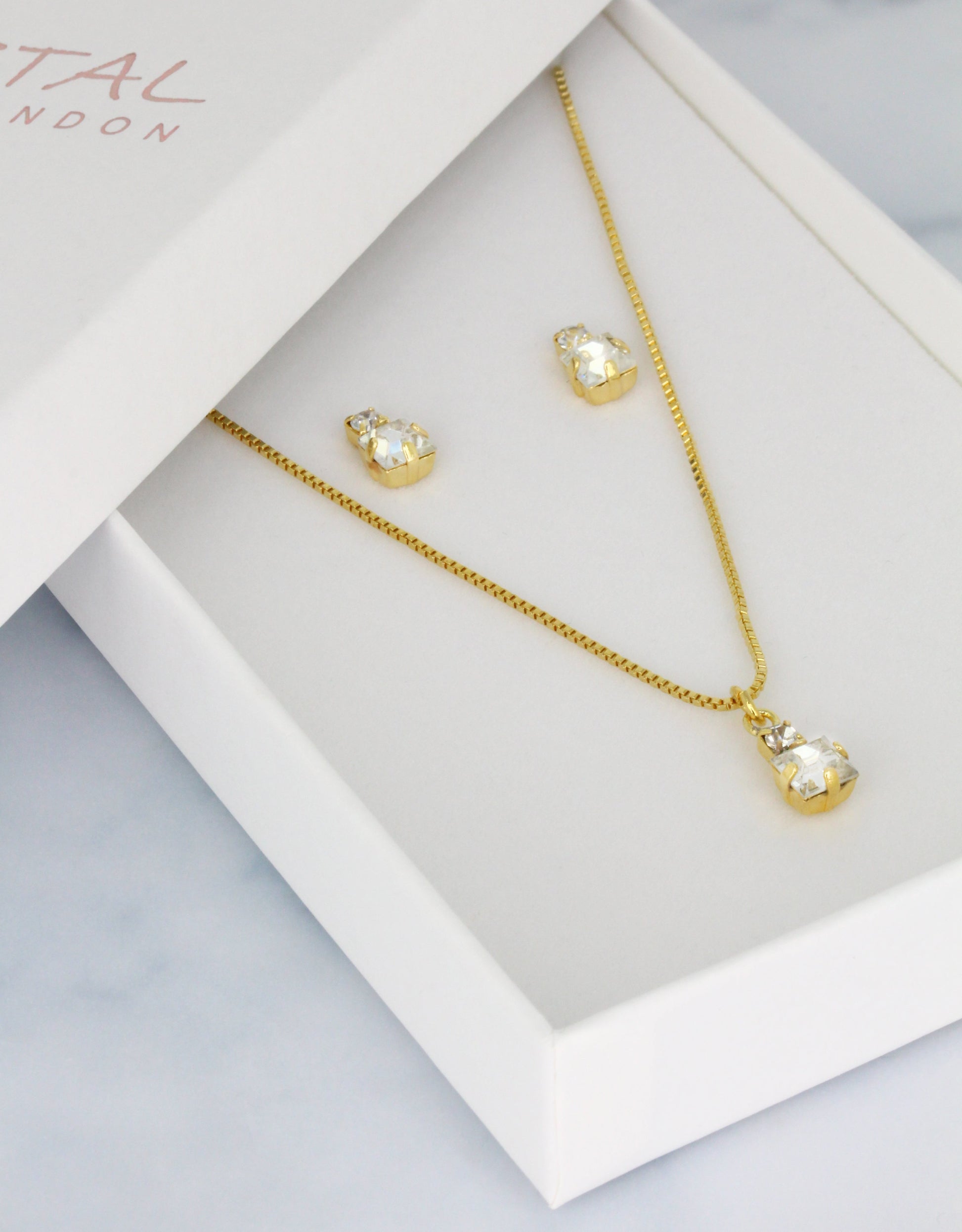 Crystal/ Gold