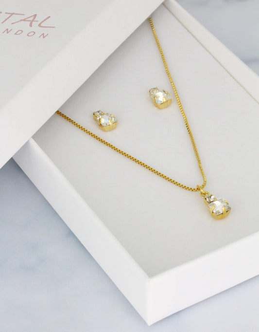 Crystal/ Gold