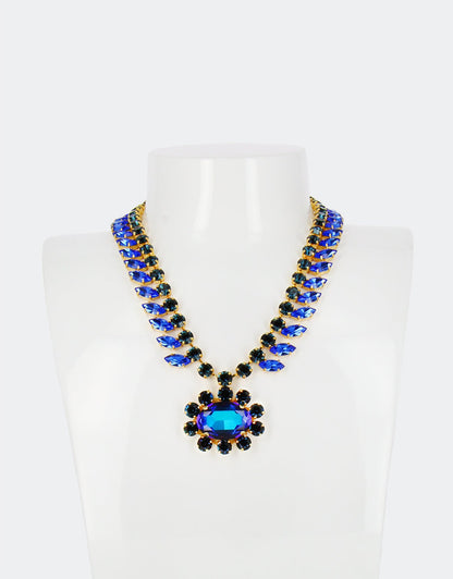 Sapphire/ Gold