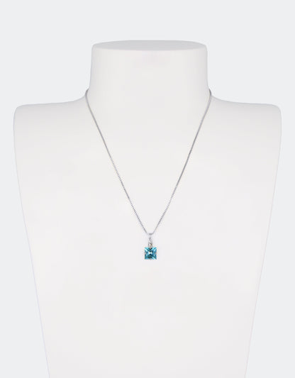 Aquamarine/ Silver