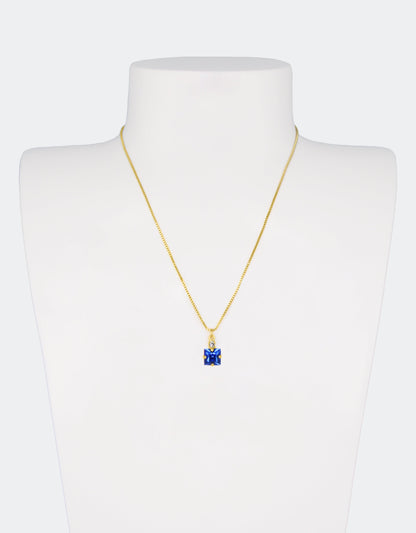 Sapphire/ Gold