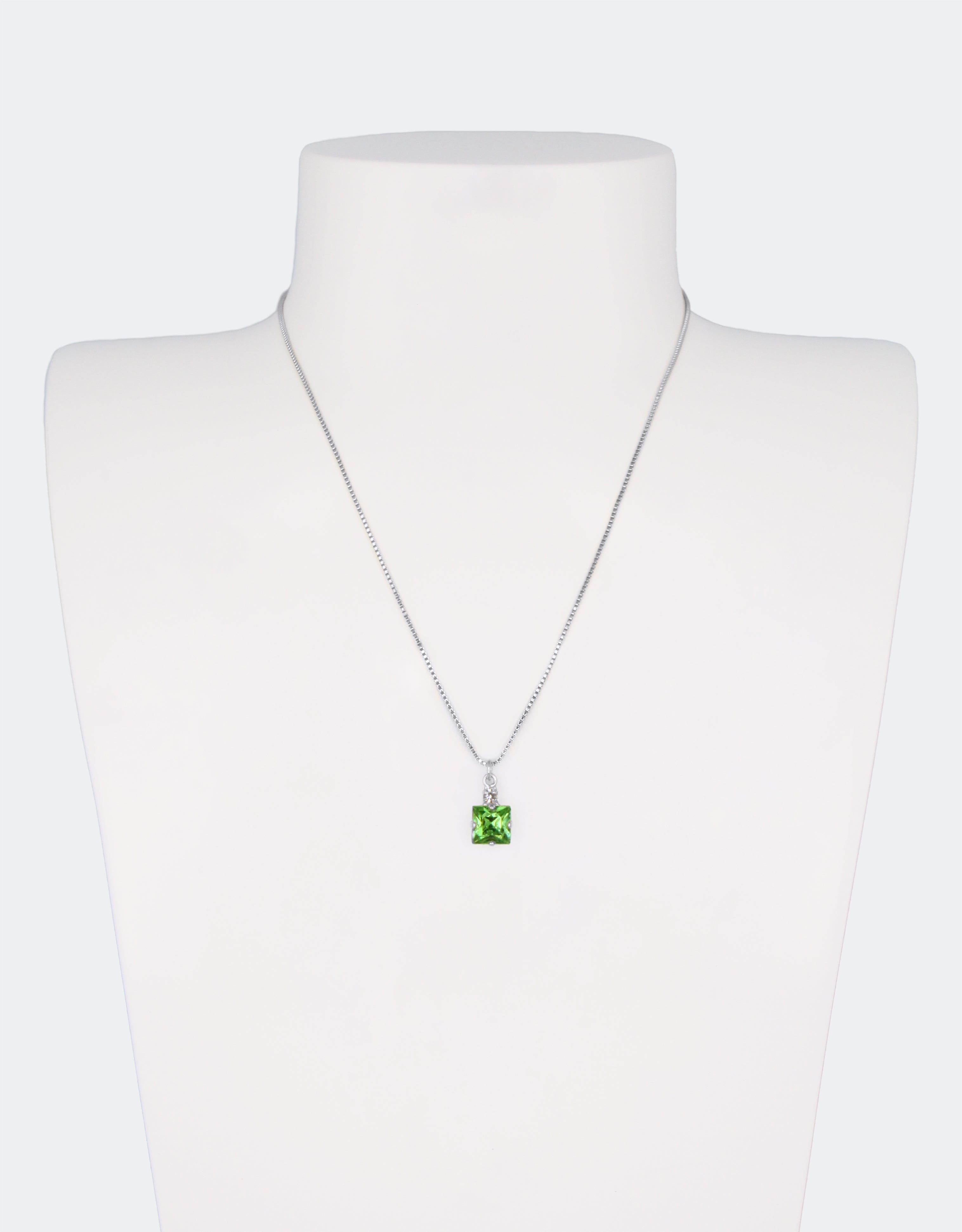 Peridot/ Silver