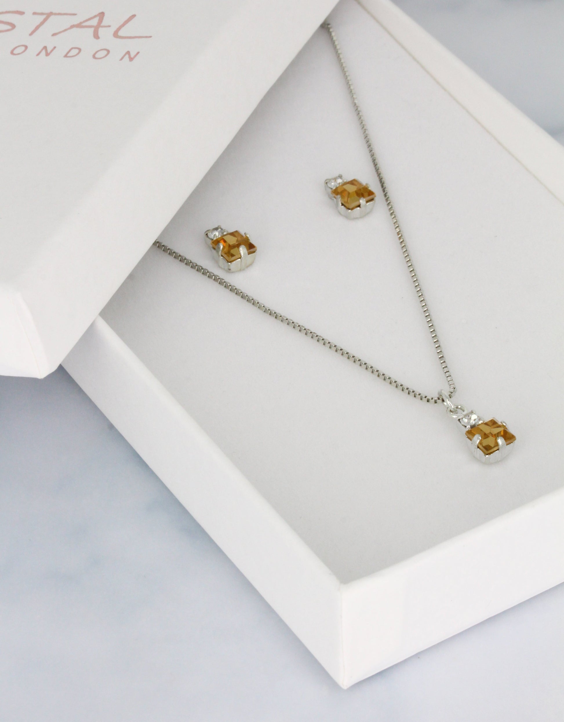 Topaz/ Silver
