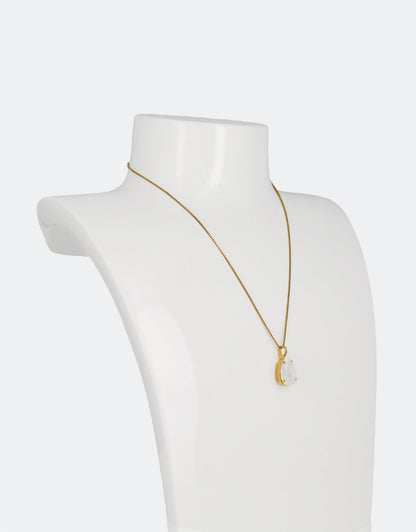 White Opal/ Gold