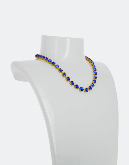 Sapphire/ Gold