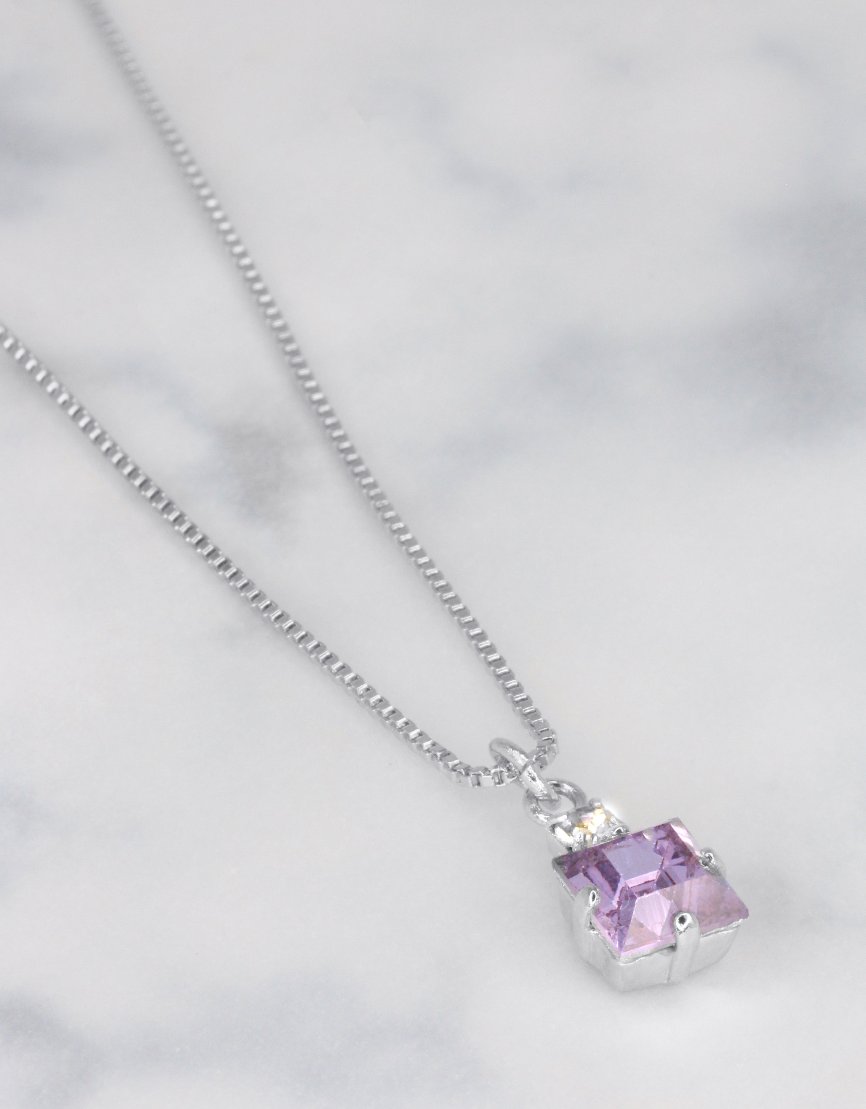 Violet/ Silver
