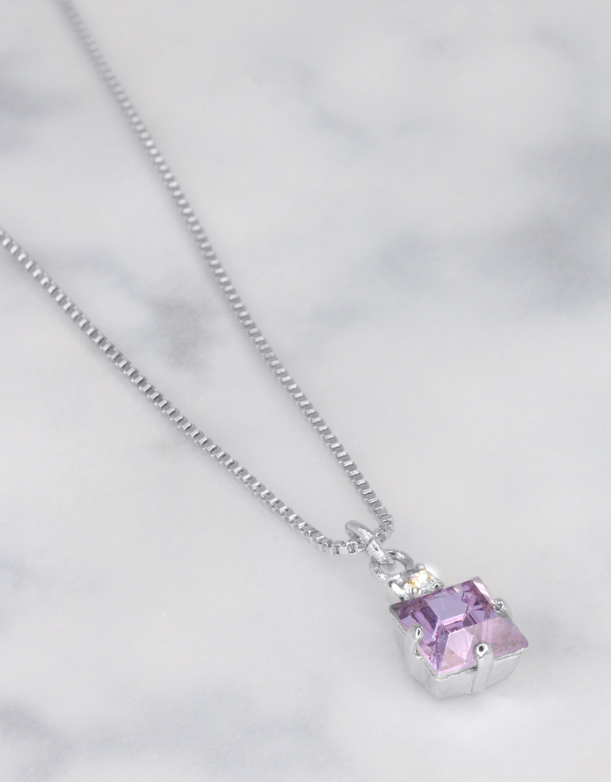 Violet/ Silver