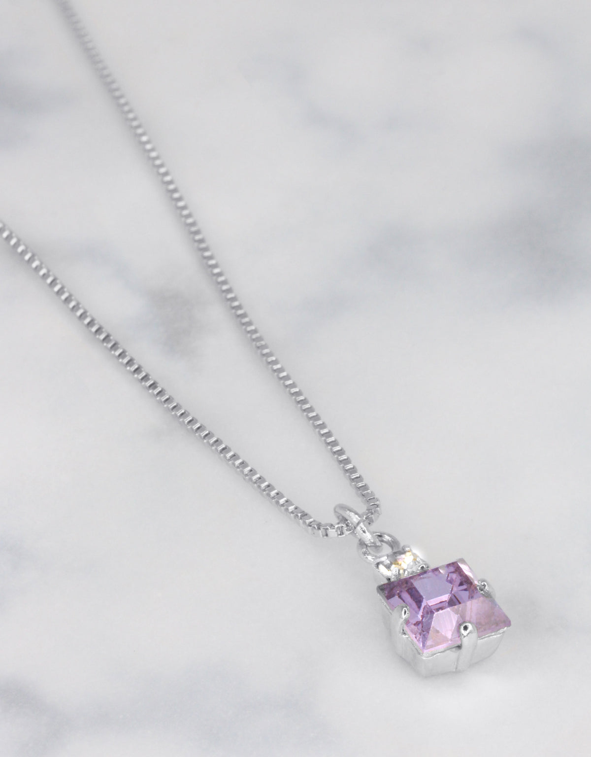 Violet/ Silver