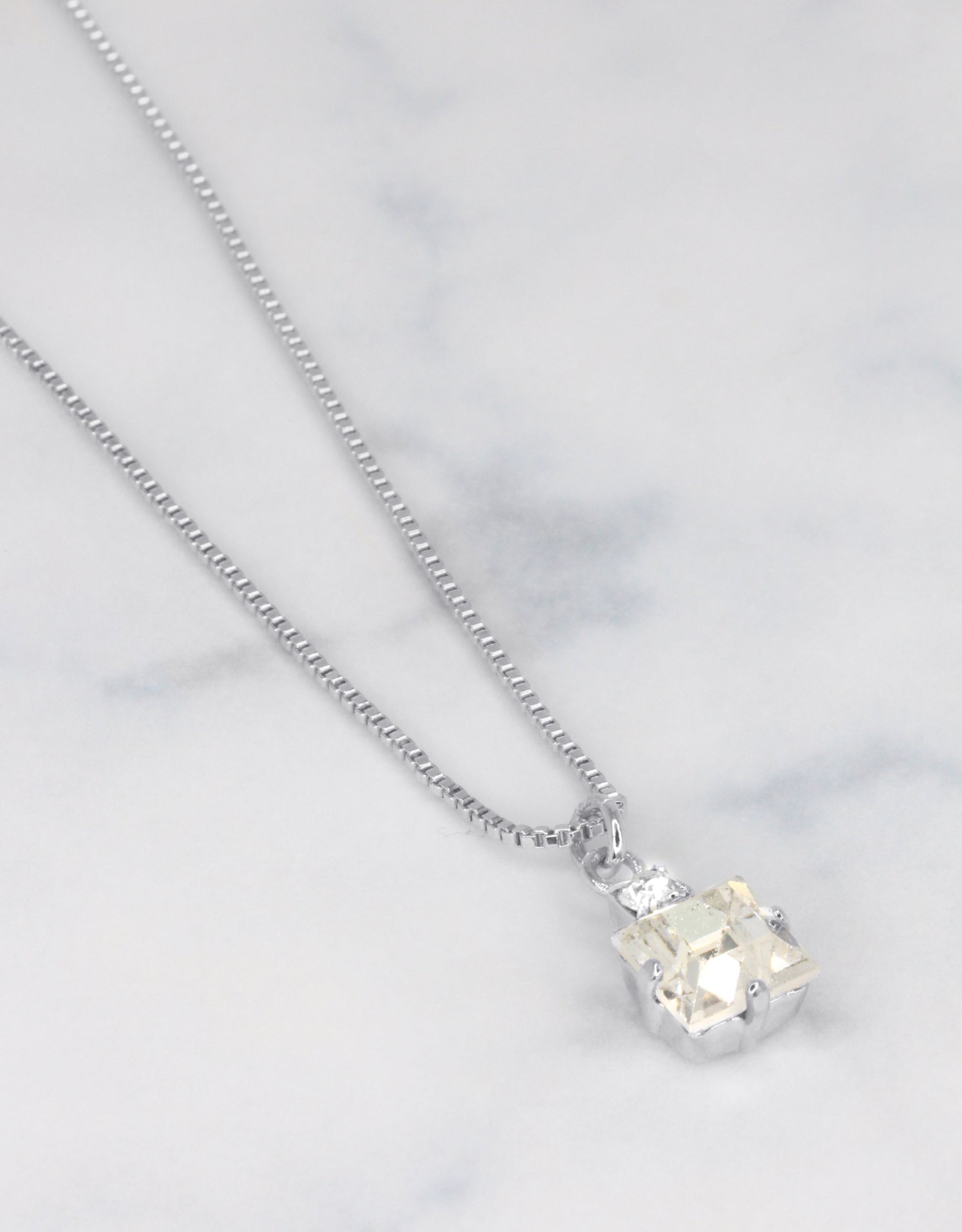 Crystal/ Silver