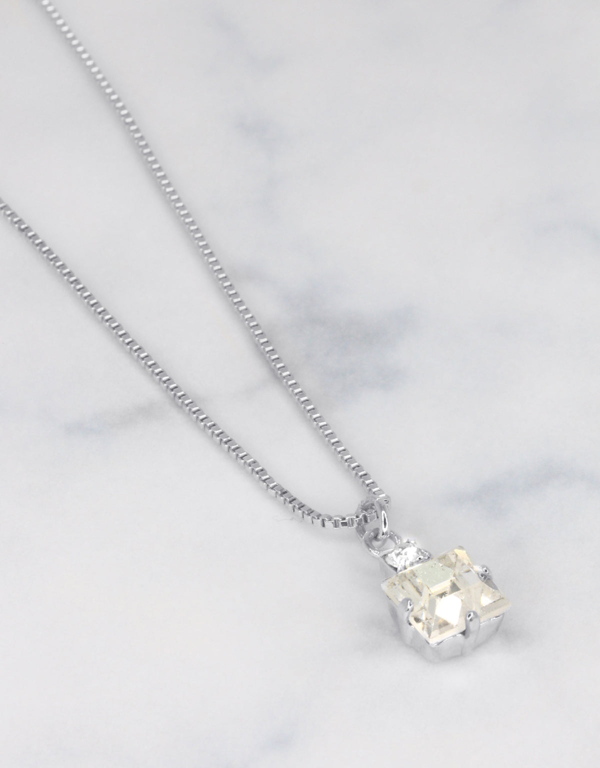 Crystal/ Silver