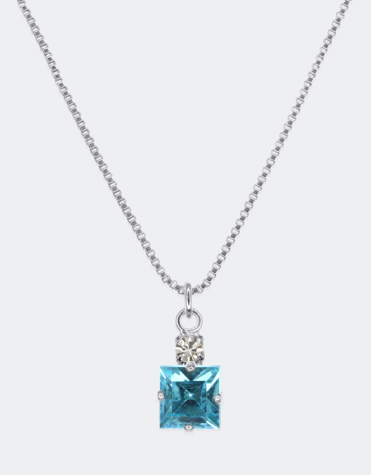 Aquamarine/ Silver