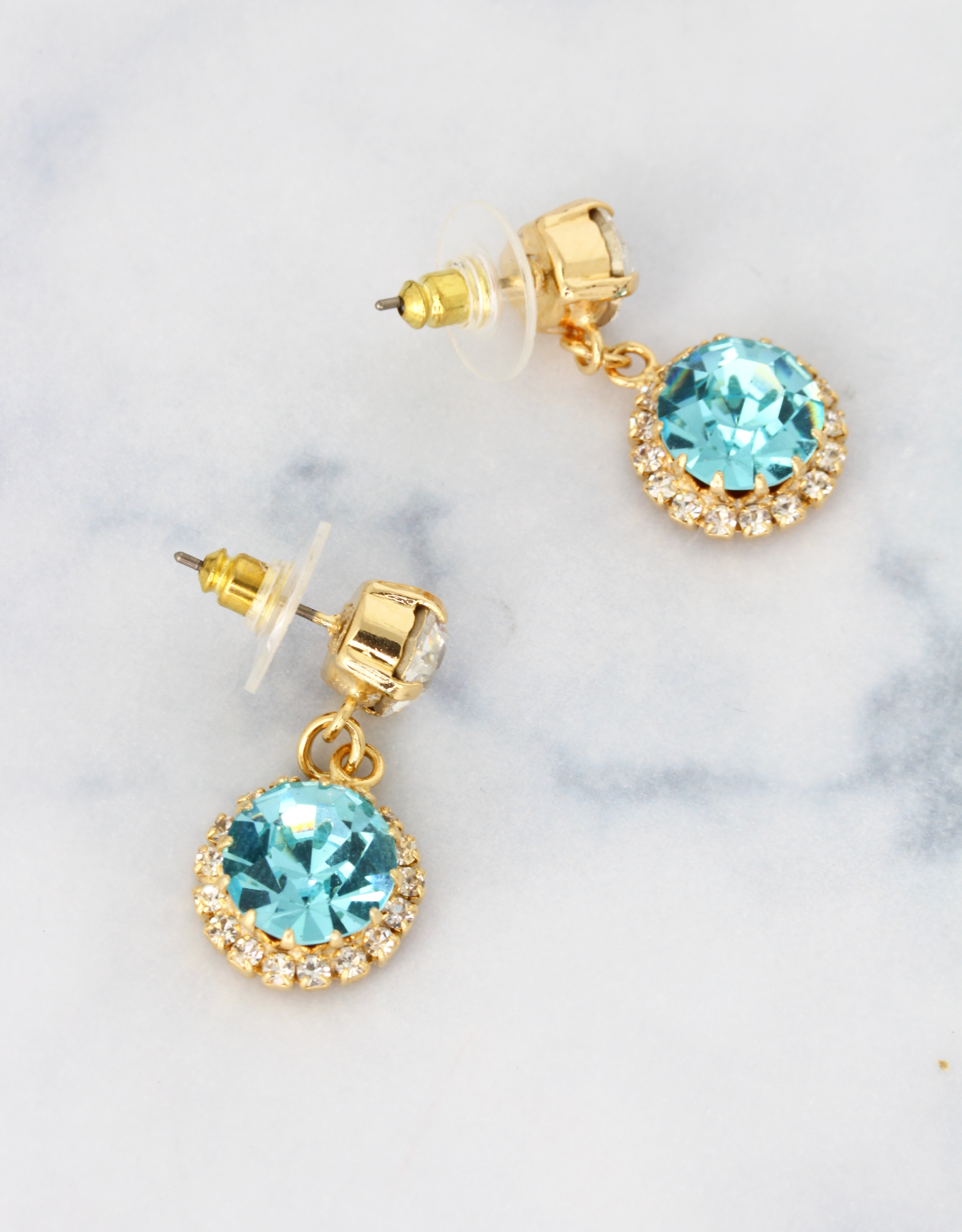 Aquamarine/ Gold