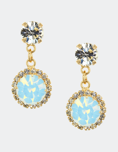 White Opal/ Gold
