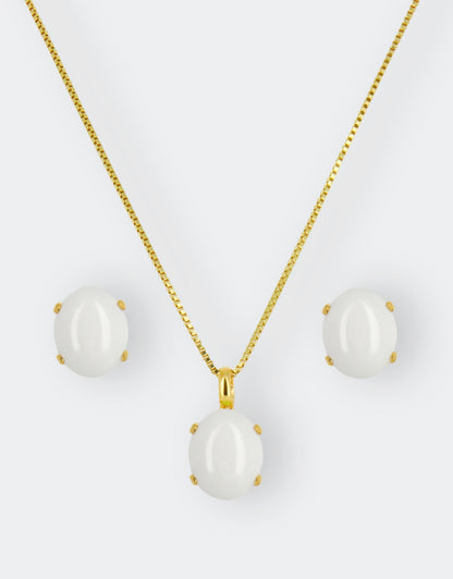 Chalk White/ Gold