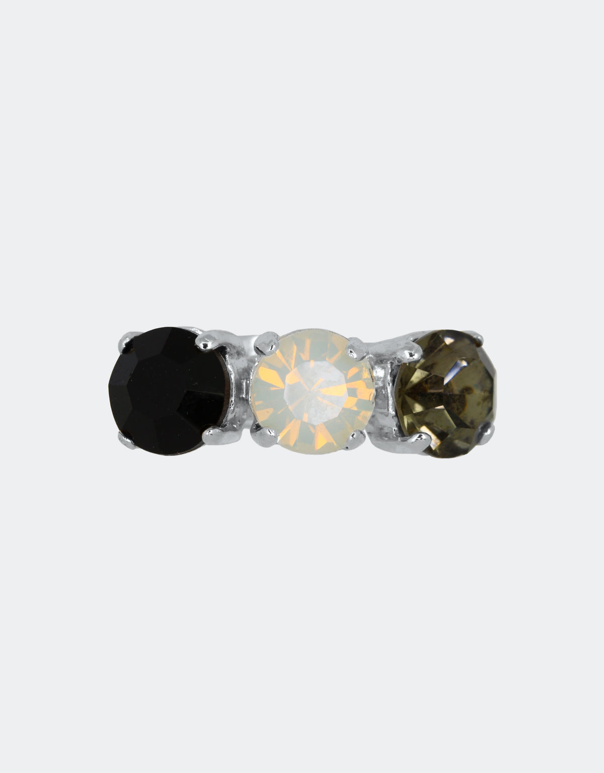 White Opal/ Silver