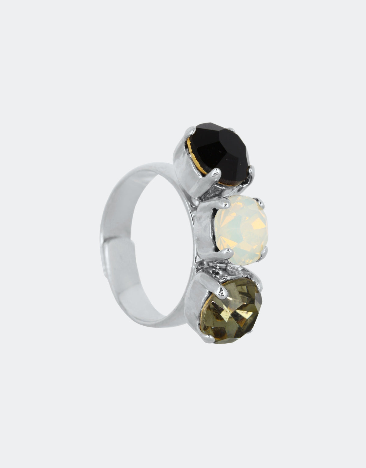 White Opal/ Silver