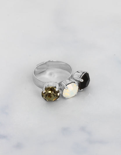 White Opal/ Silver