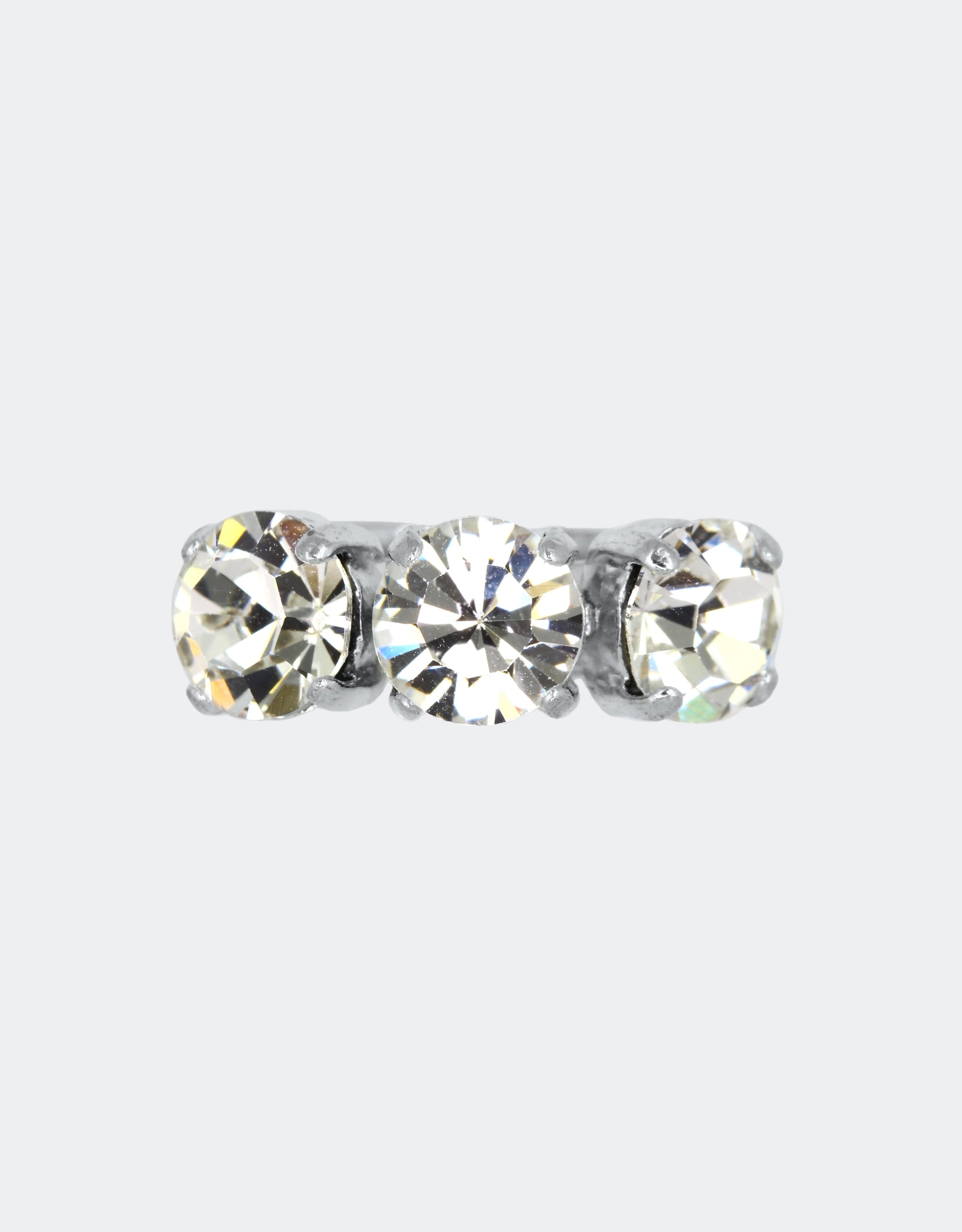 Crystal/ Silver