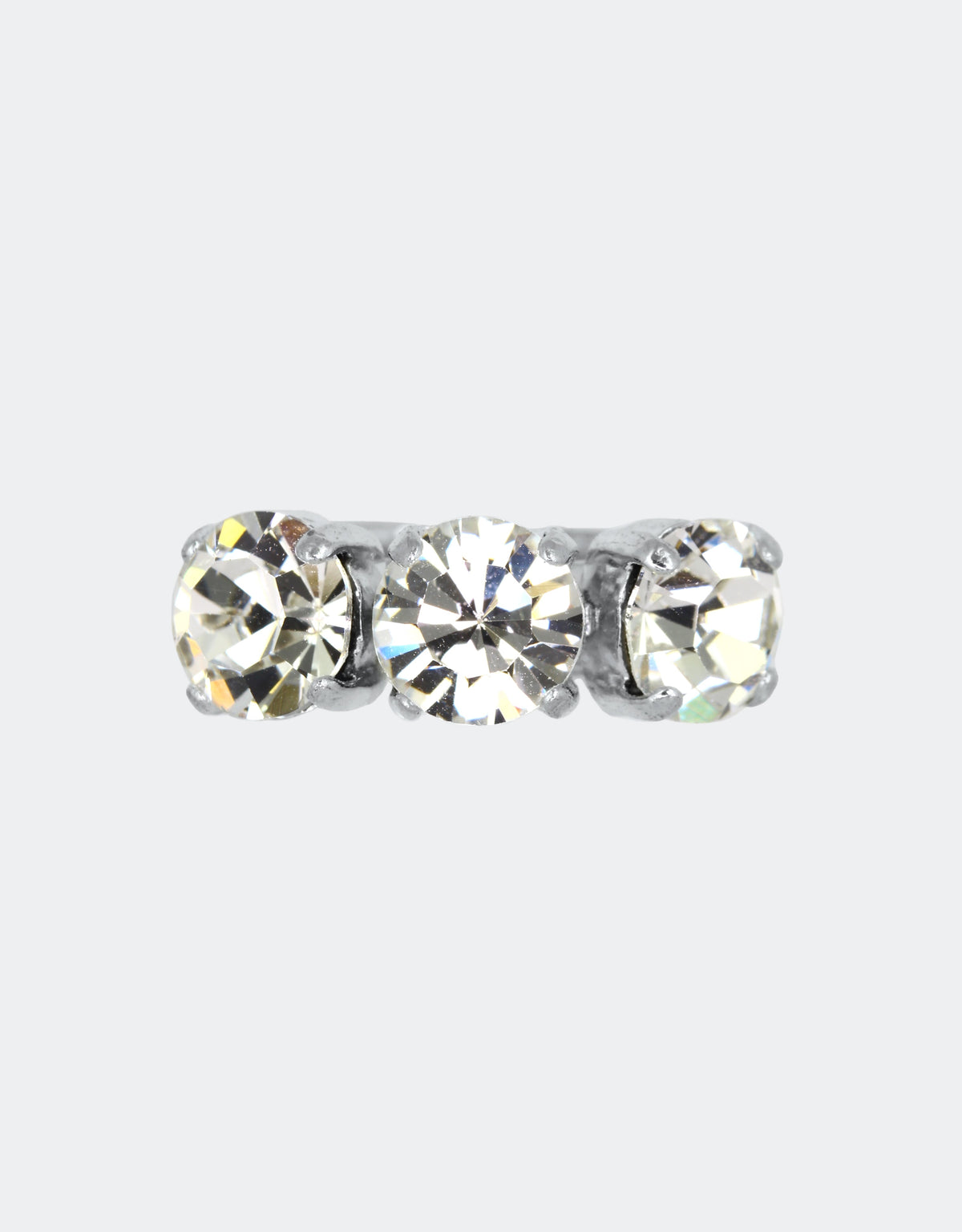 Crystal/ Silver