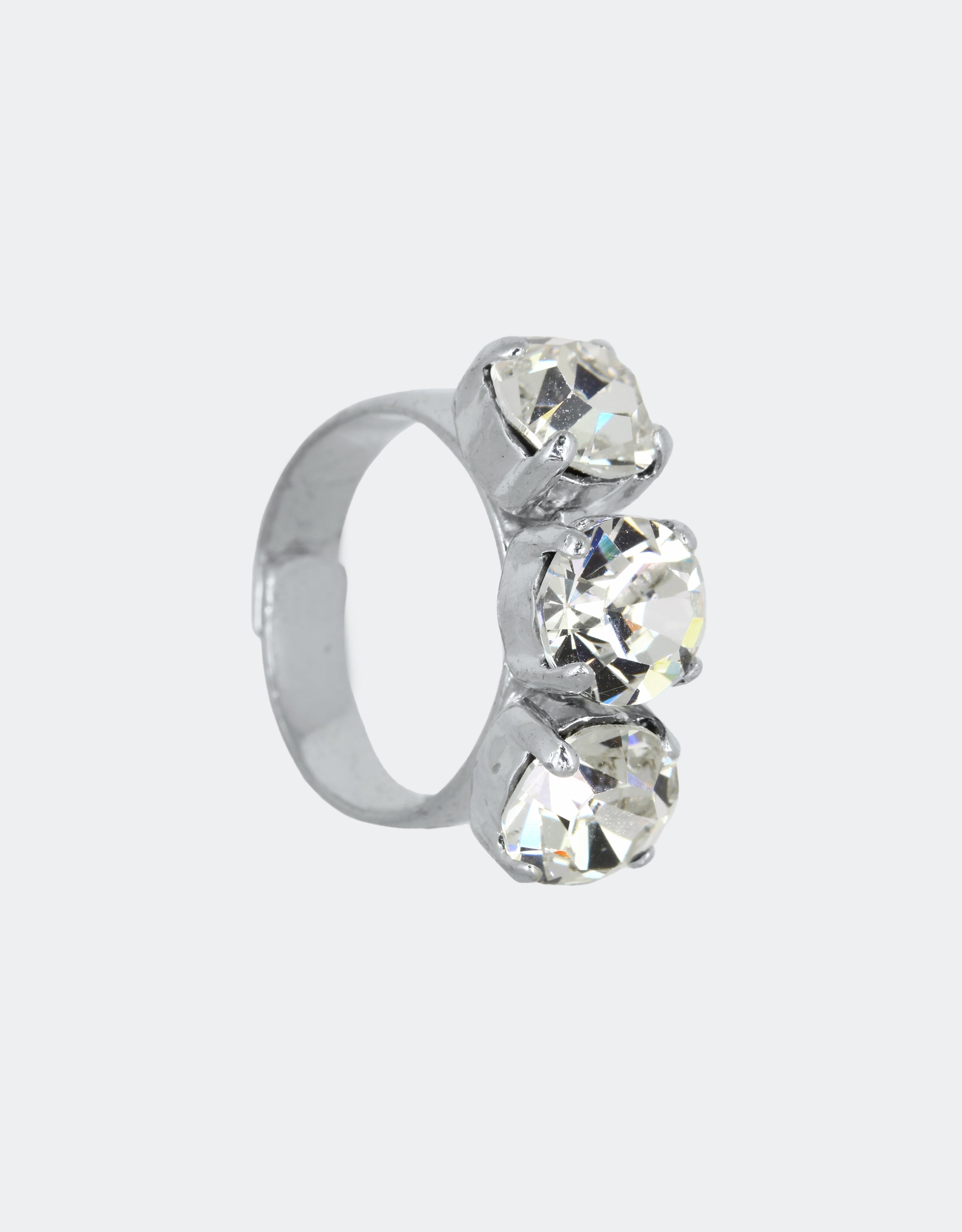 Crystal/ Silver