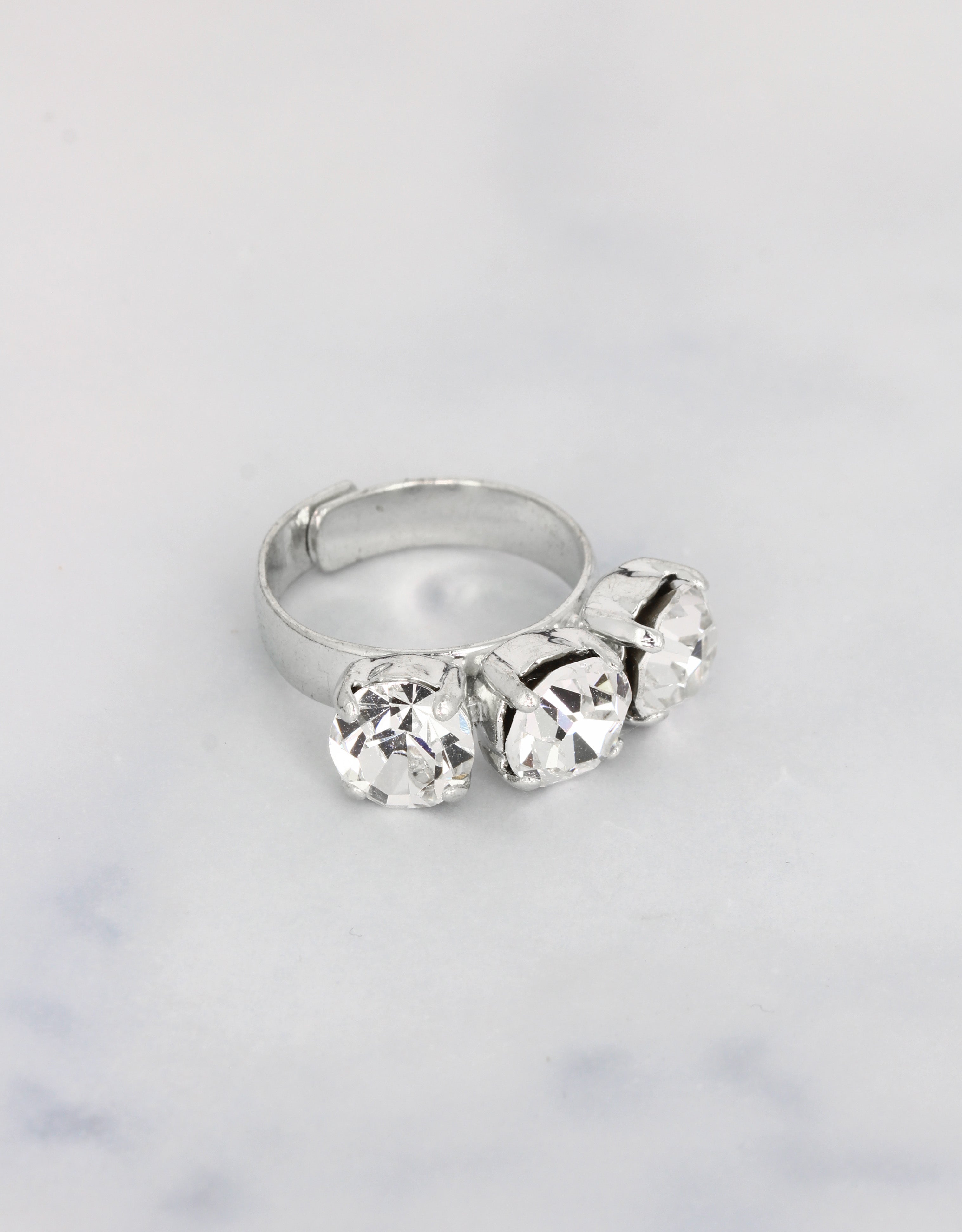 Crystal/ Silver