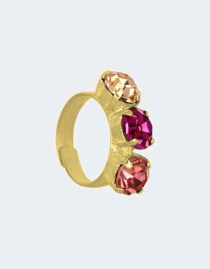Fuchsia/ Gold