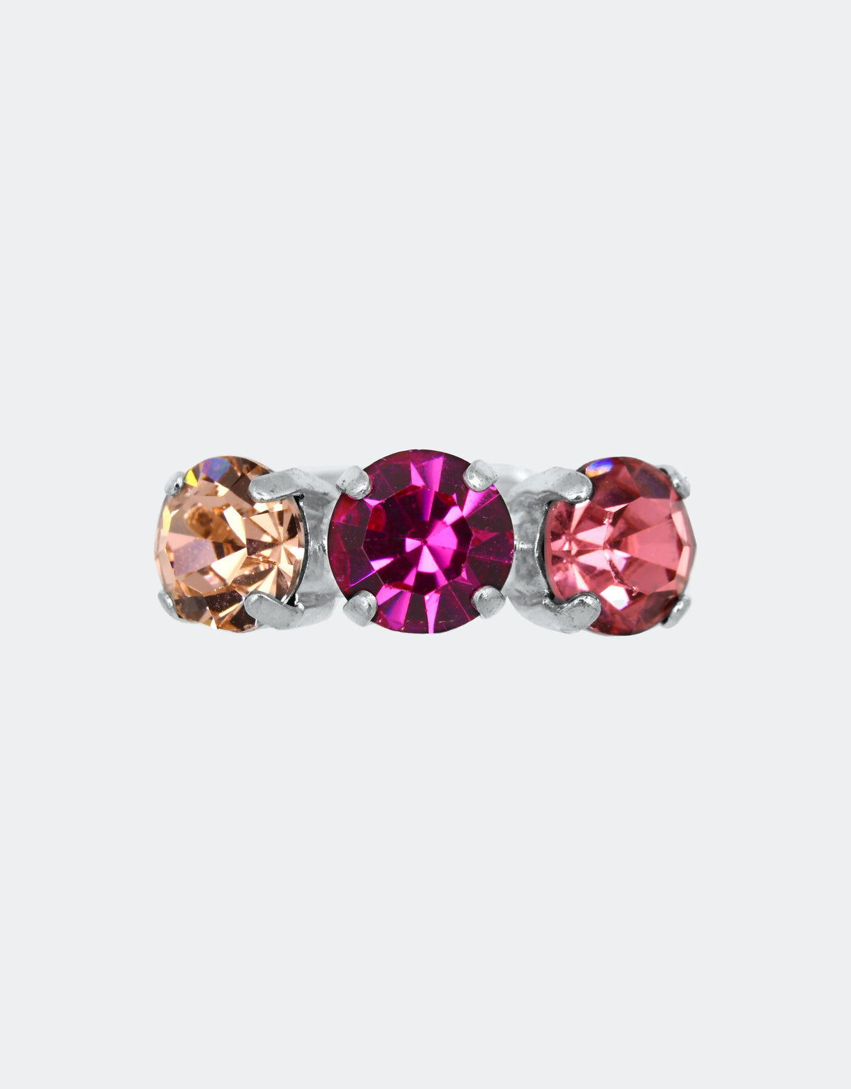 Fuchsia/ Silver