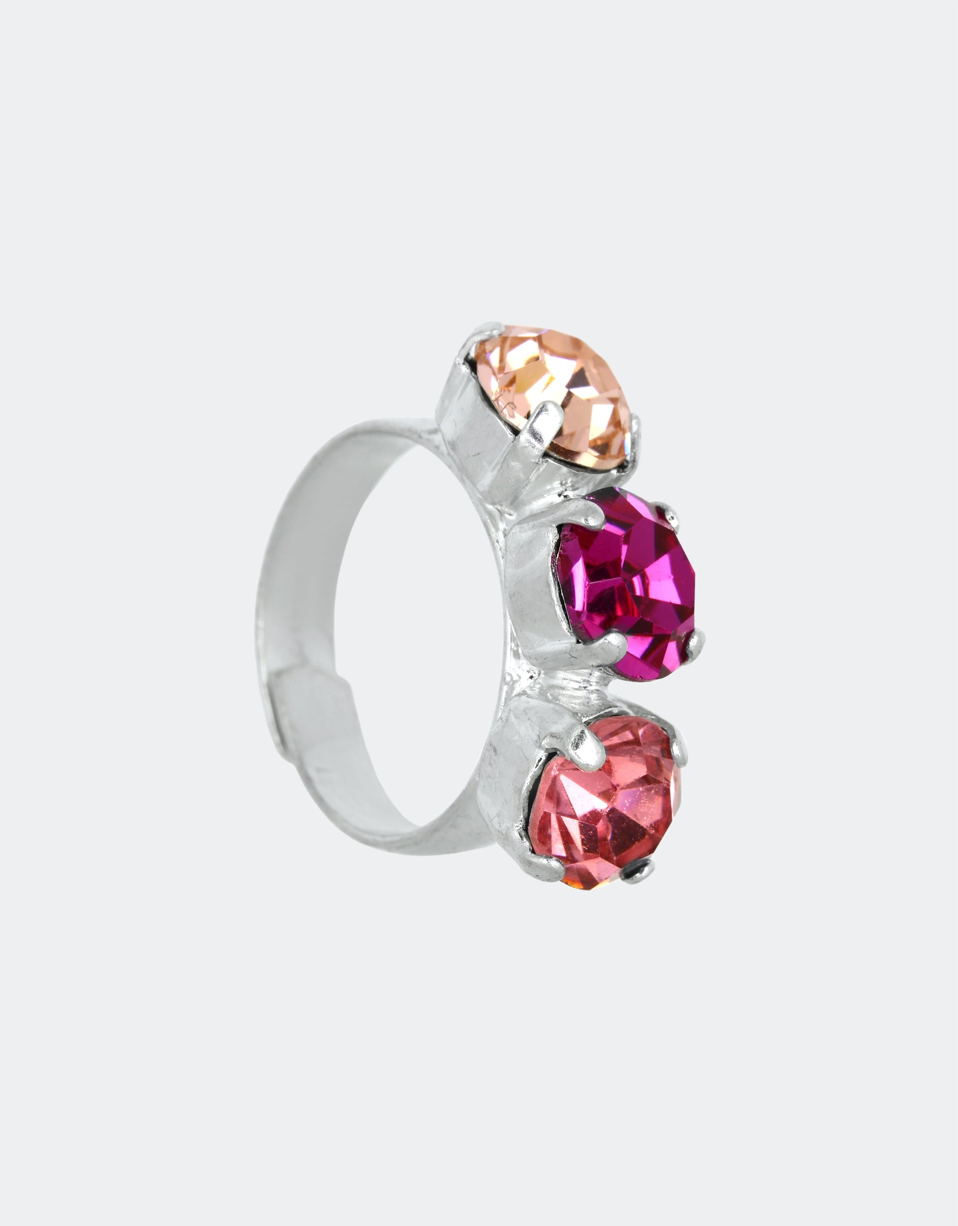 Fuchsia/ Silver