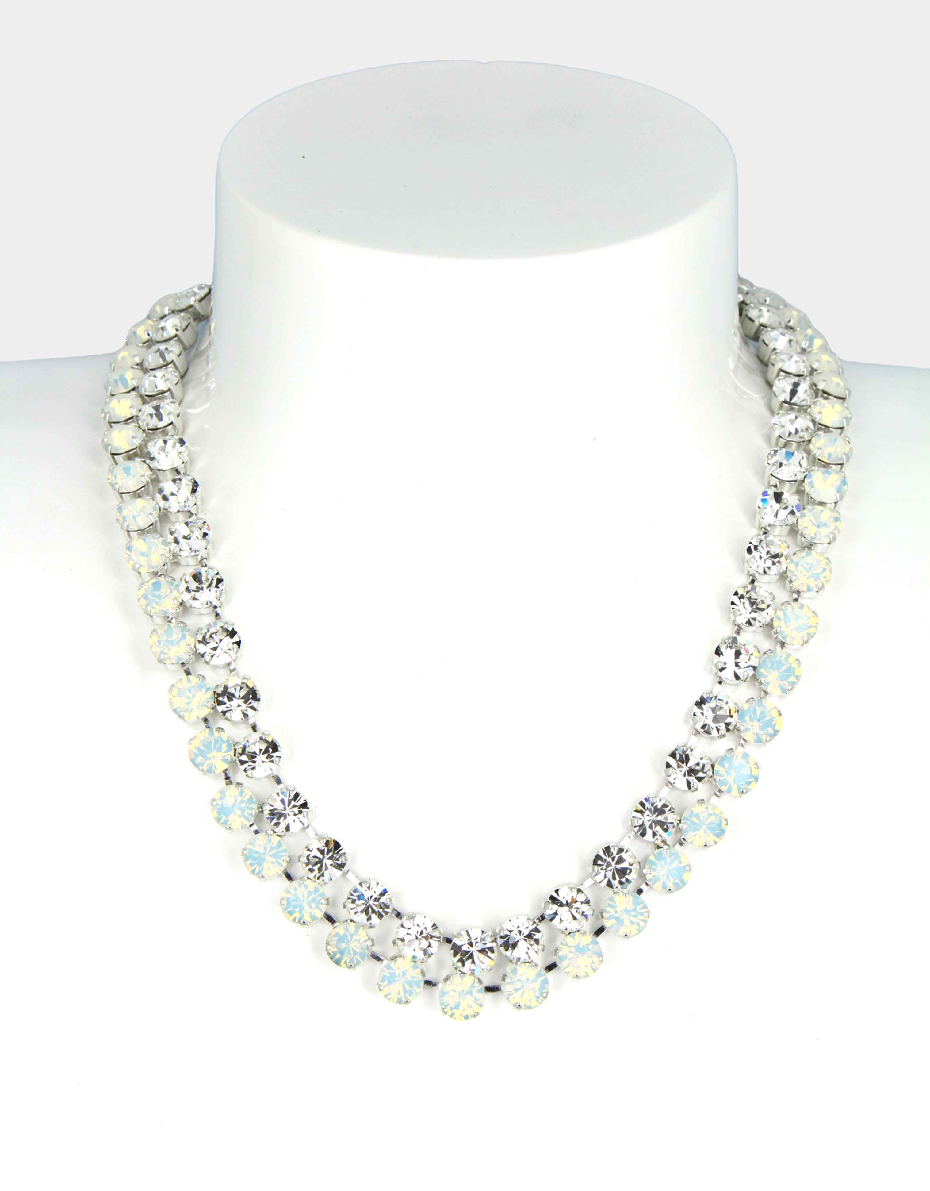 White Opal/ Silver