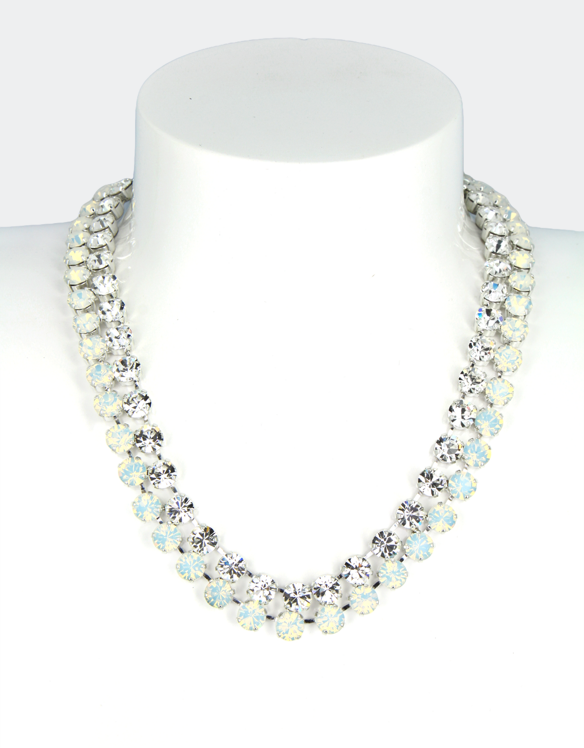 White Opal/ Silver