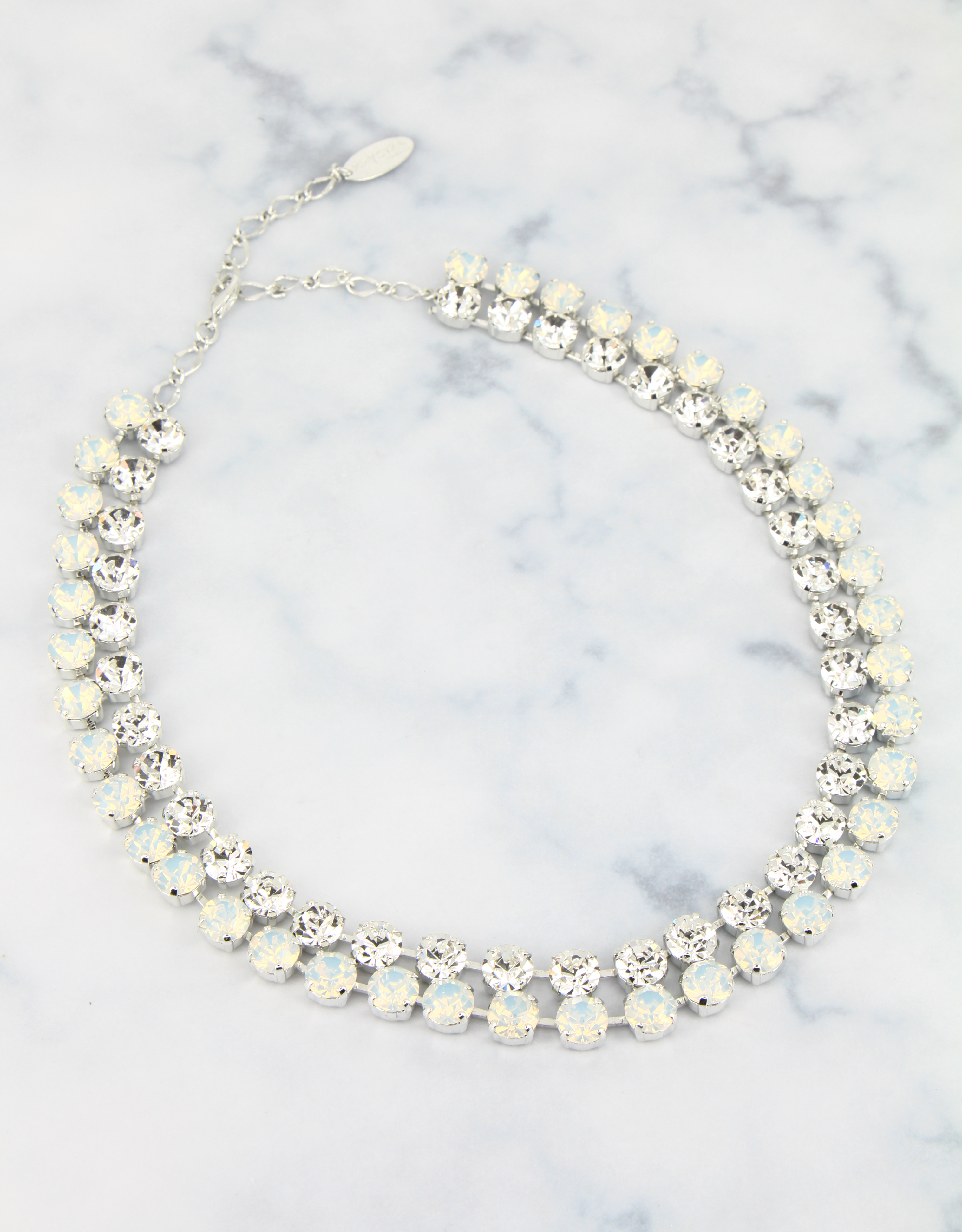 White Opal/ Silver