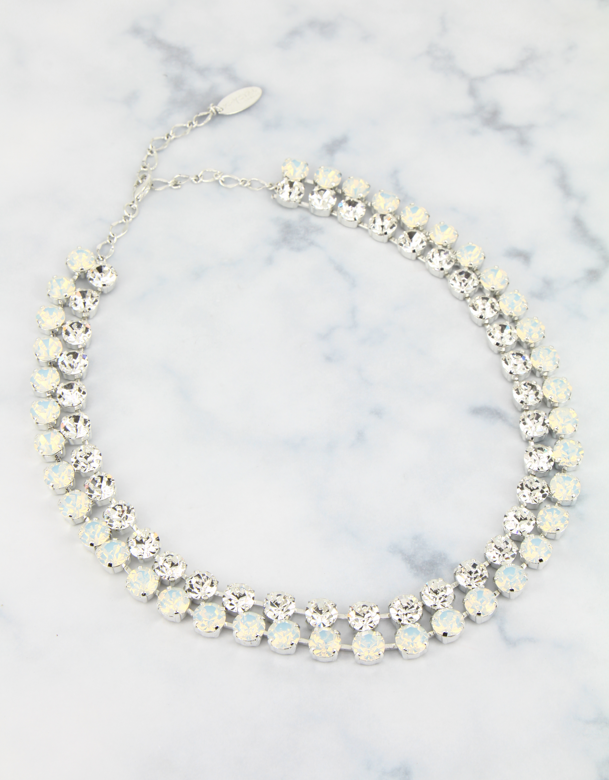 White Opal/ Silver
