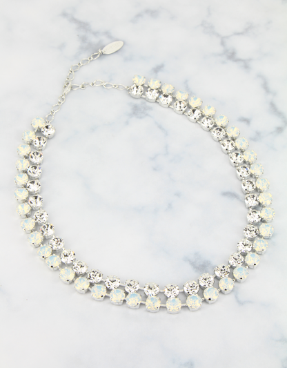 White Opal/ Silver