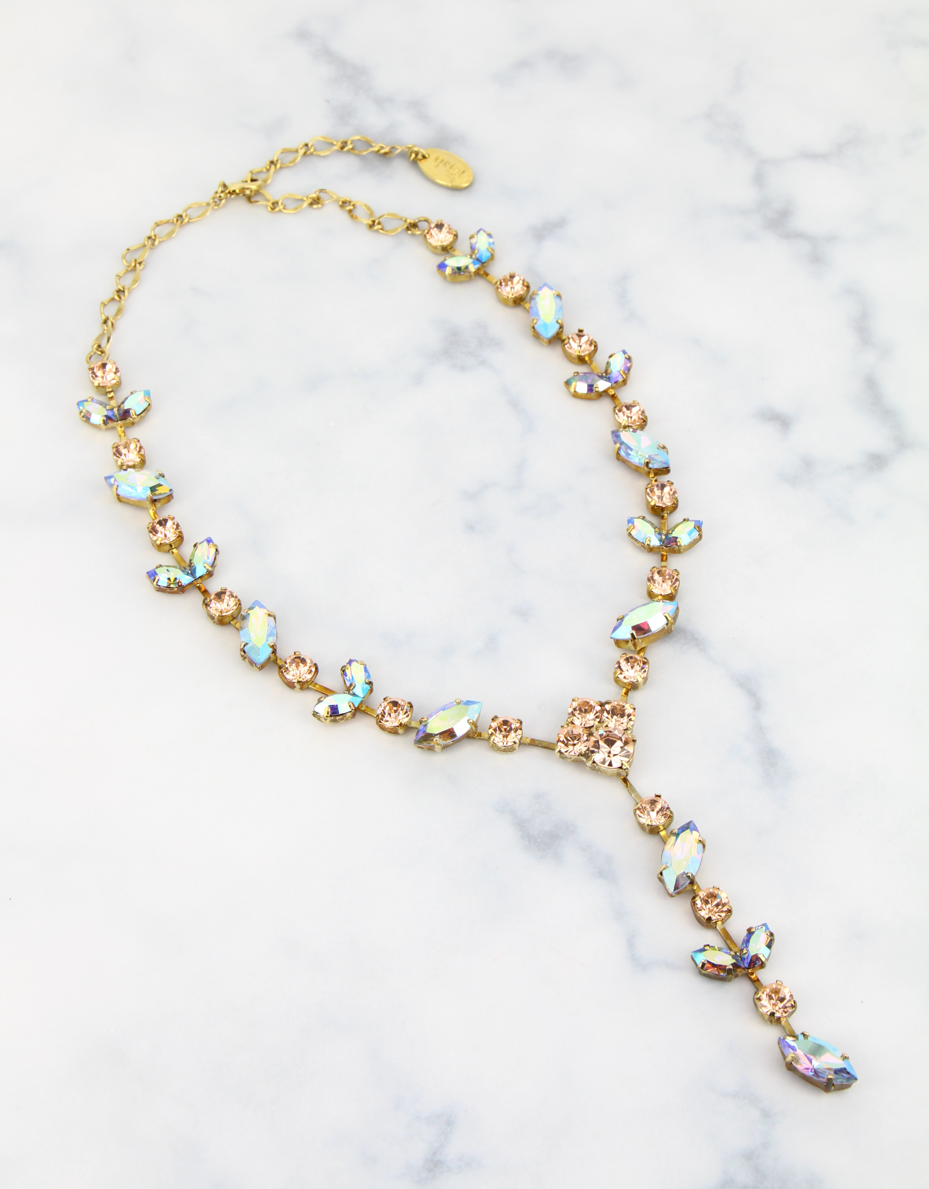 Blue AB/ Gold