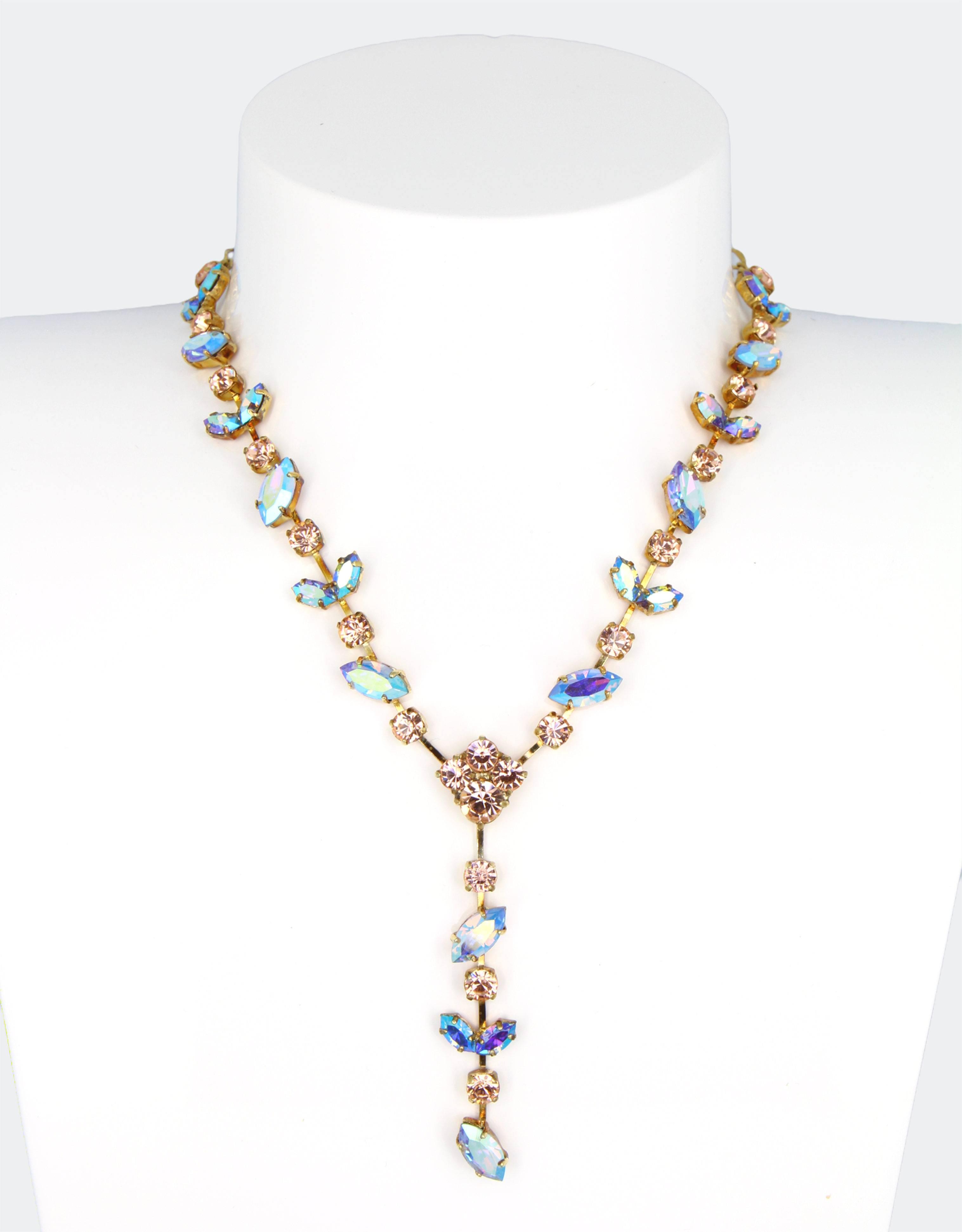Blue AB/ Gold