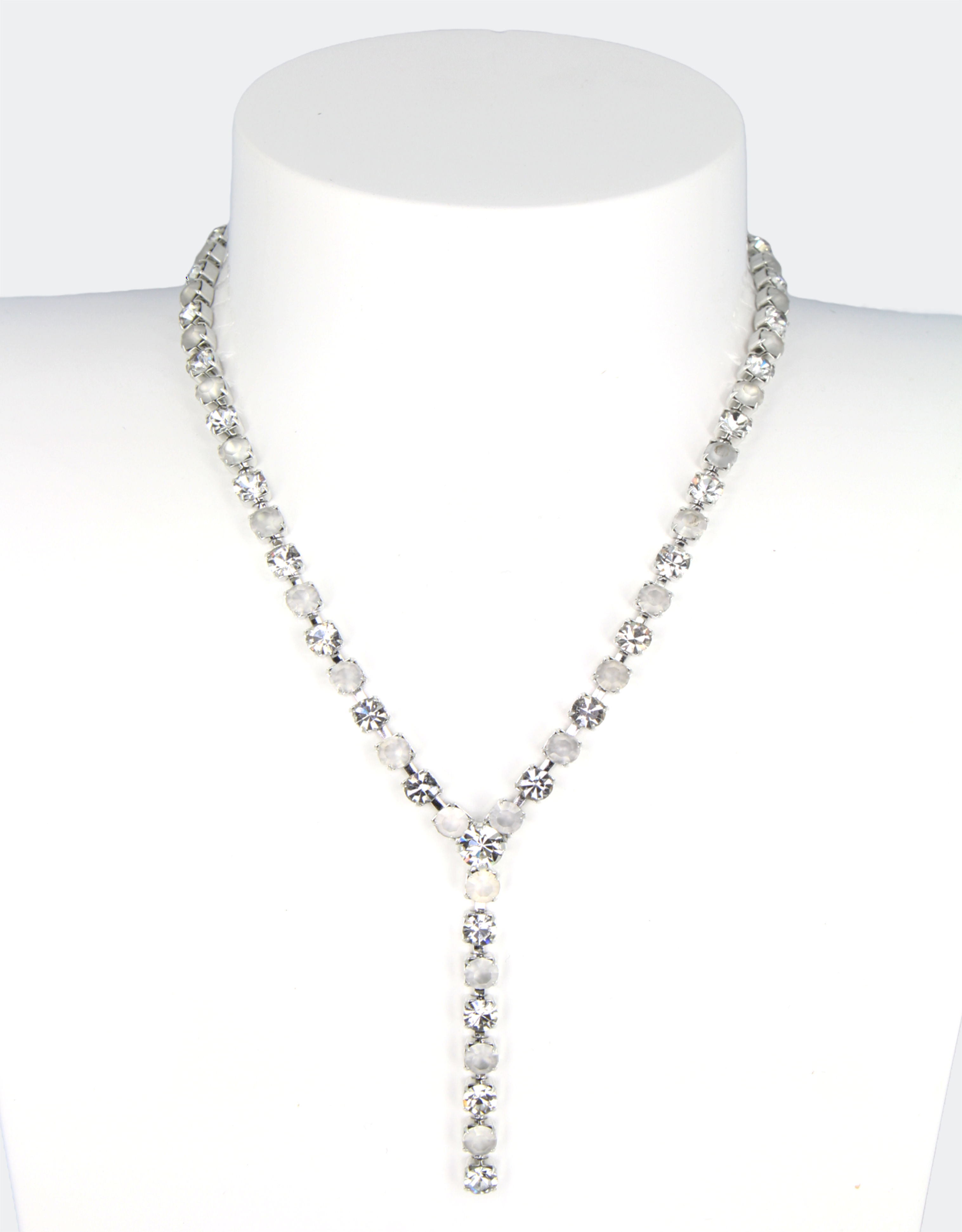 Crystal/ Silver