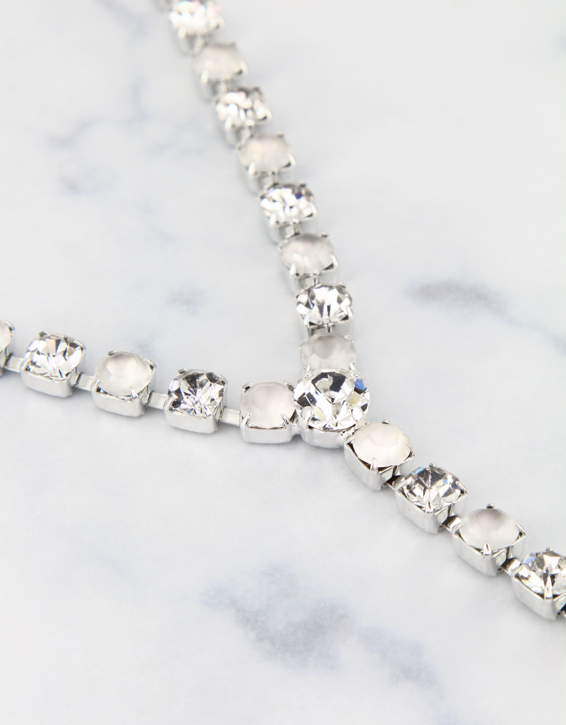 Crystal/ Silver