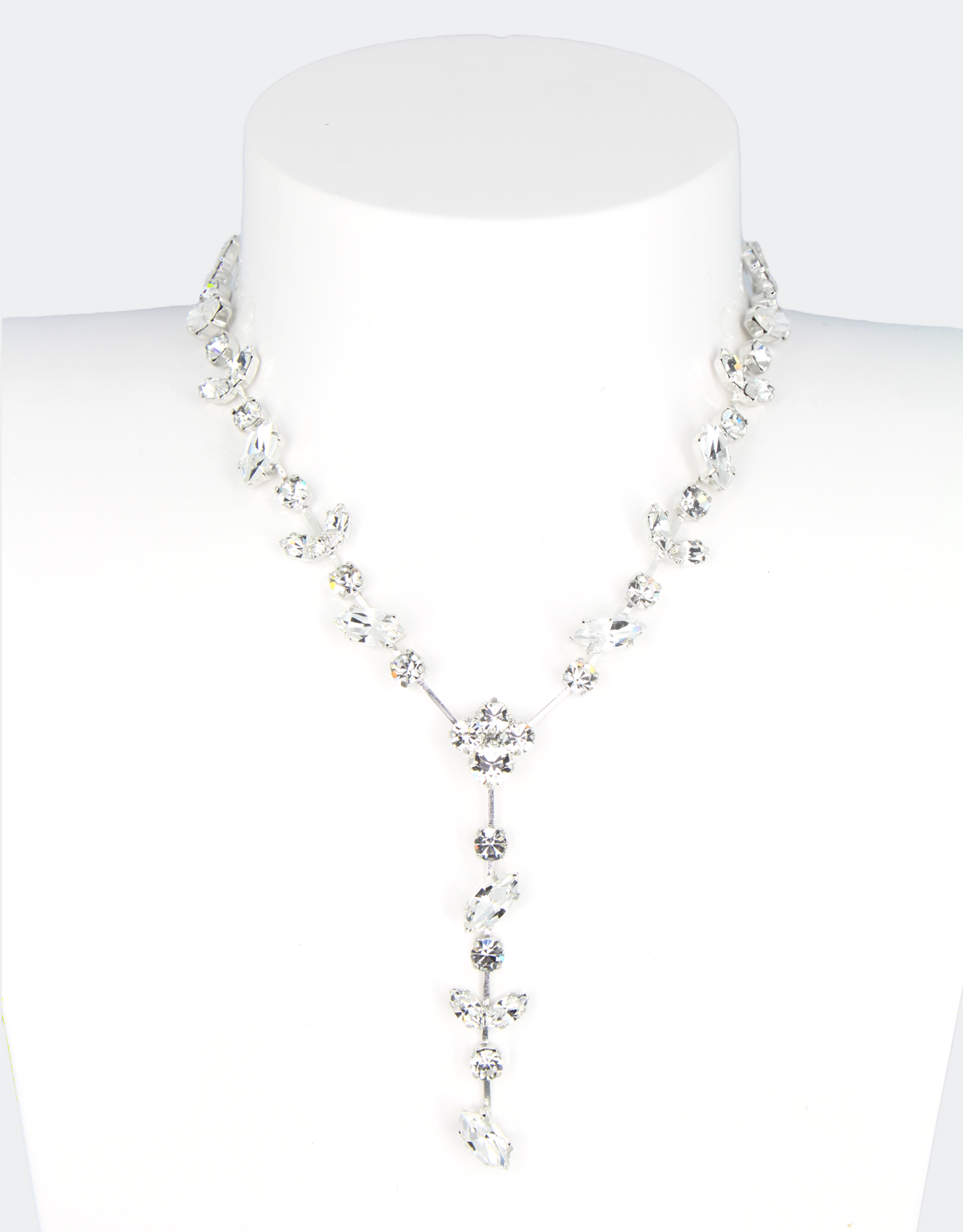 Crystal/ Silver