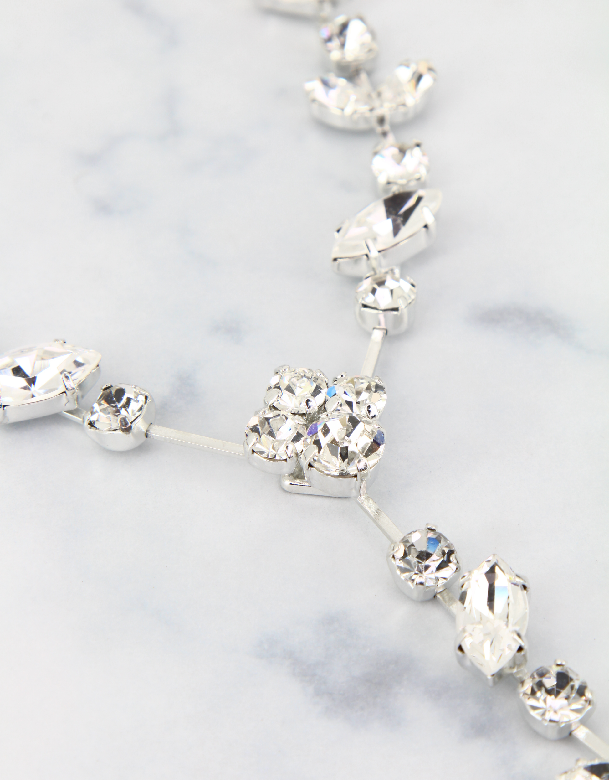 Crystal/ Silver
