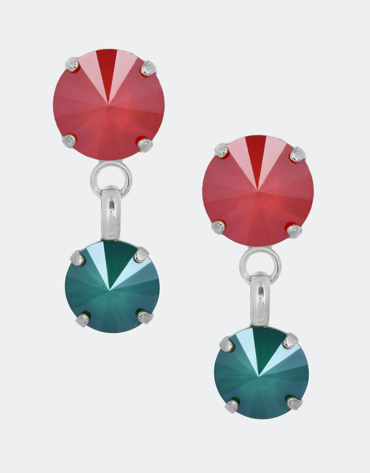 a thoughtful anniversary gift for her dangle drop crystal earrings