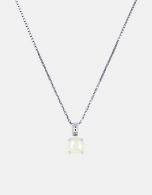 selene crystal aubree pearl necklace