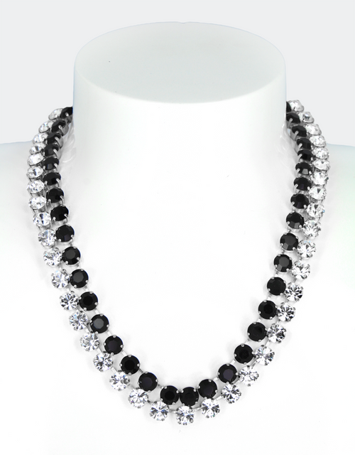 basilia necklace a handcrafted crystal jewellery