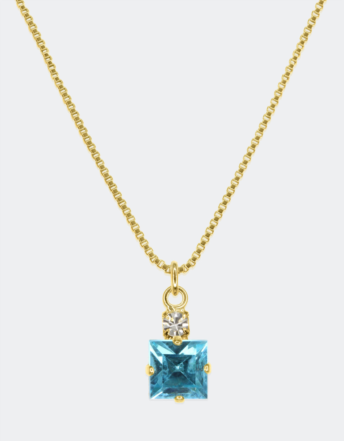 blue crystal pendant an exquisite choice as holiday jewellery by selene crystal