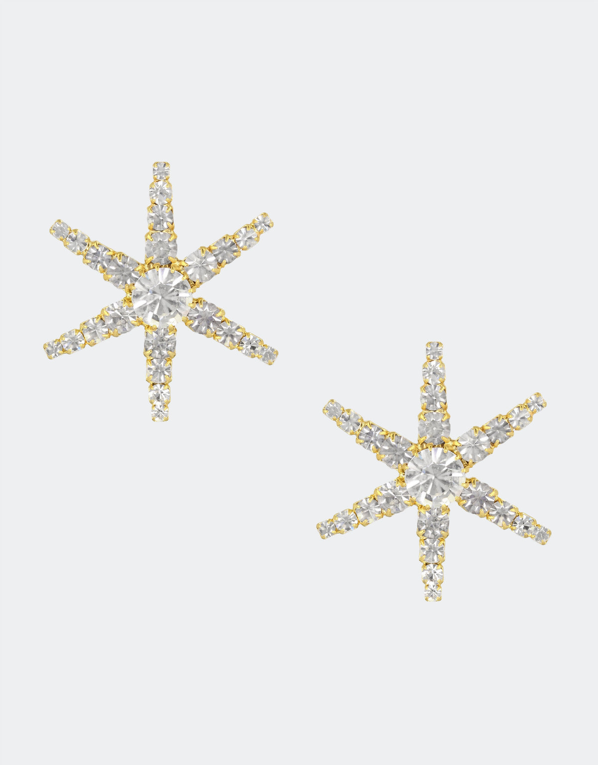 boho crystal earrings by selene crystal