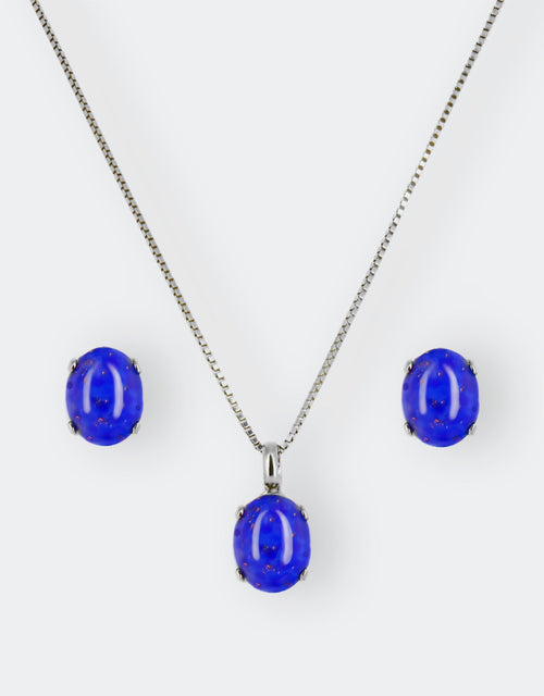 bridesamid pendant and earrings set by selene crystal