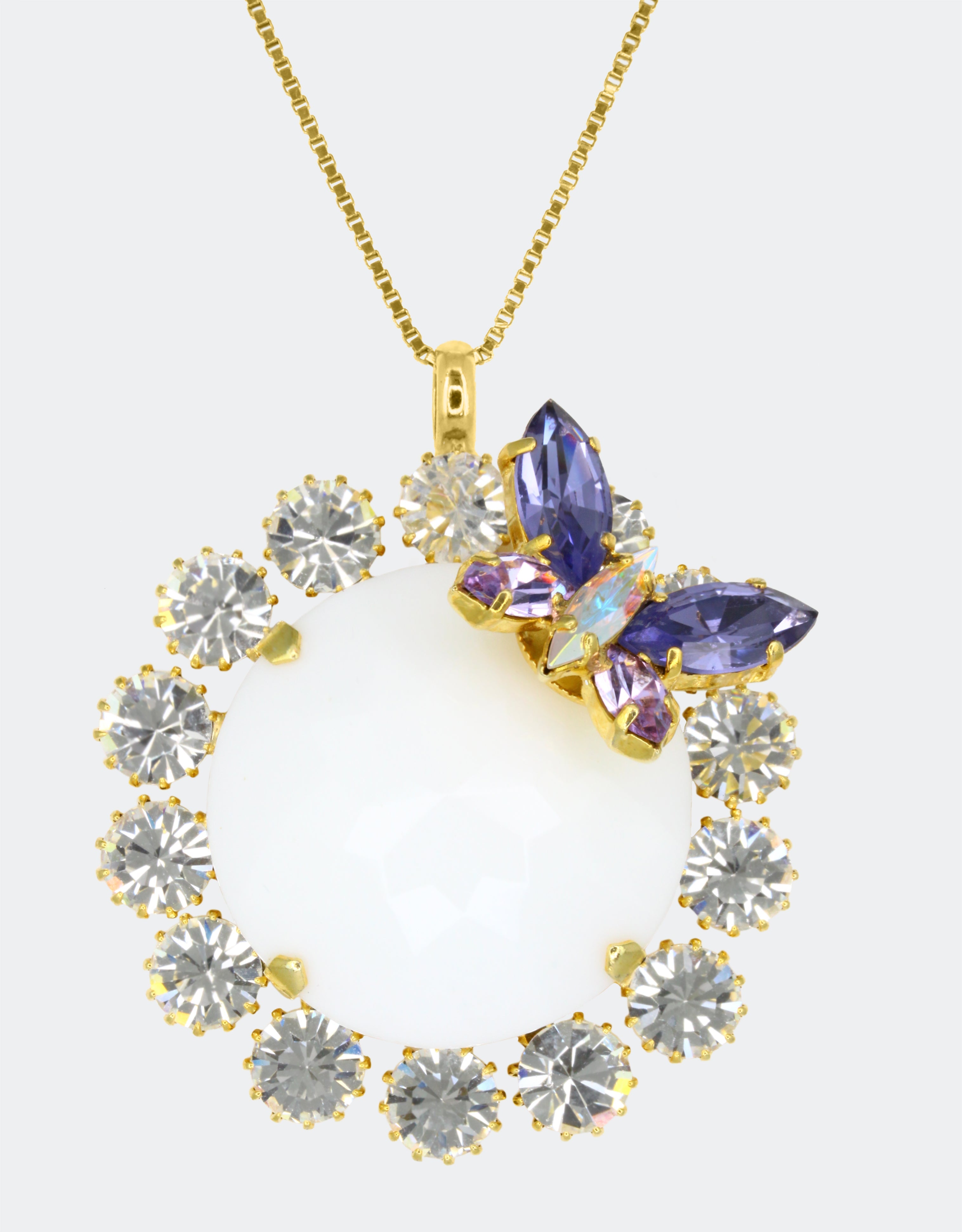 vintage look butterfly pendant, a luxury jewellery for women