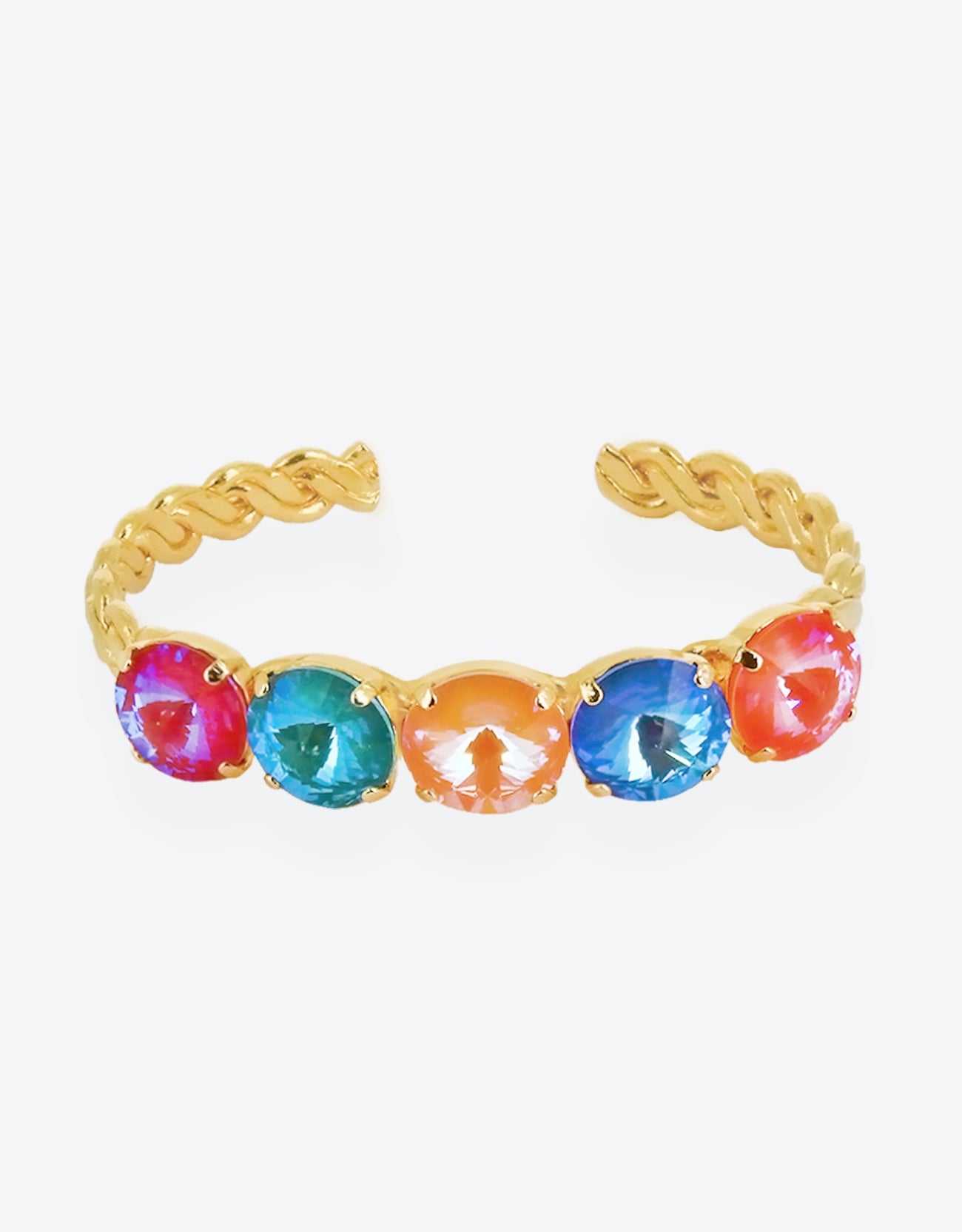 selene crystal colourful bracelet for modern styling