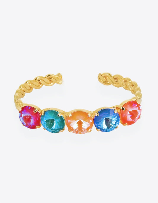 selene crystal colourful bracelet for modern styling