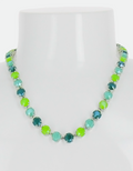 crystal bead necklace for women