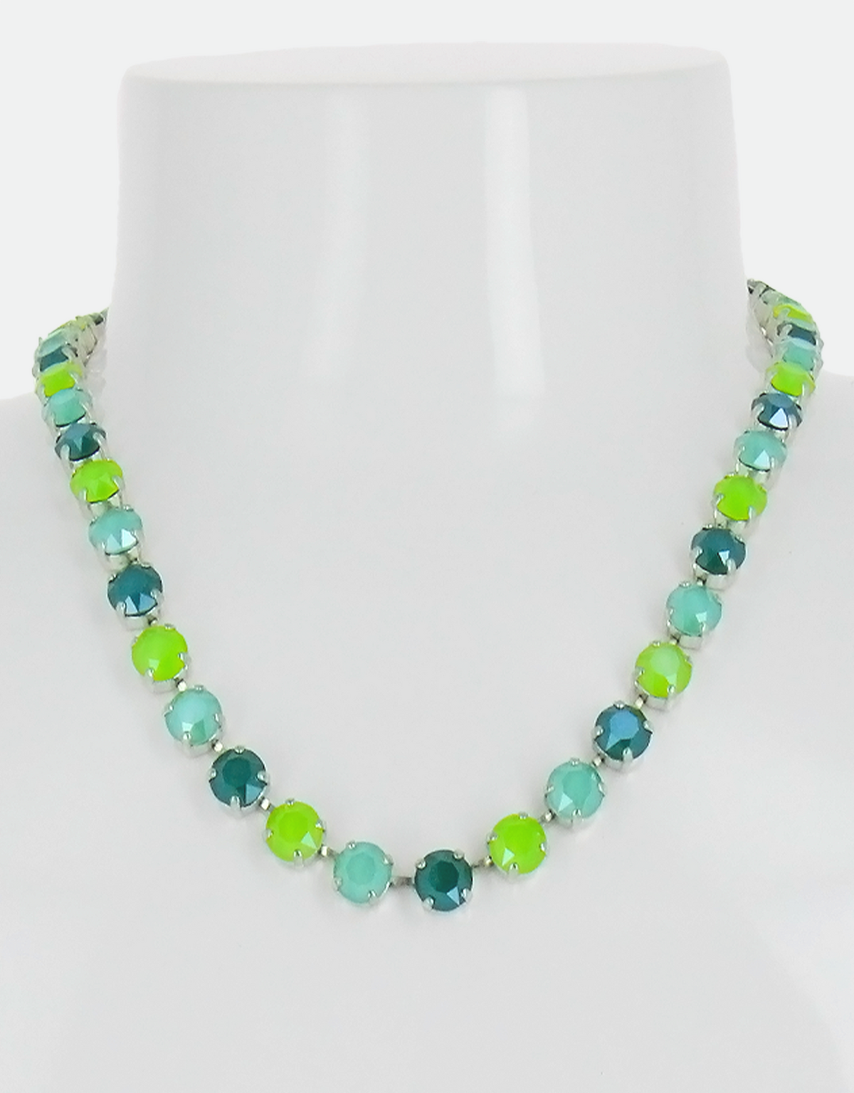 crystal bead necklace for women